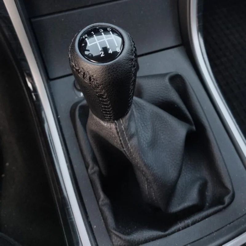 

Кожаная ручка переключения передач 5/6 скоростей для Mazda 3 BK BL 5 CR CW 6 II GH CX-7 ER MX-5 (2005-2011) Автомобильные аксессуары