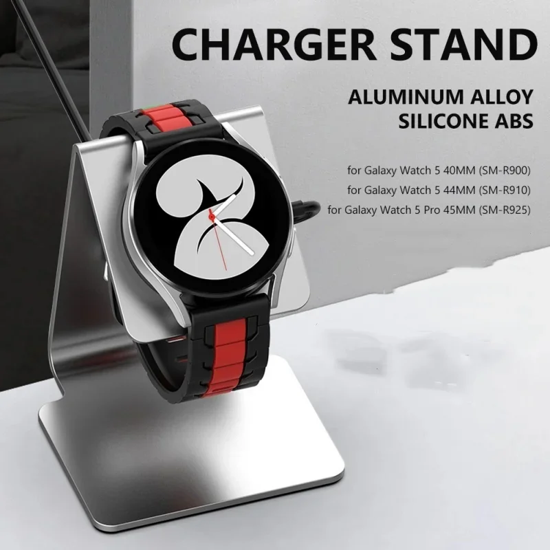 

Подставка для часов из алюминиевого сплава, легкая Нескользящая подставка для зарядного устройства для Samsung Galaxy Watch 6/6 Pro