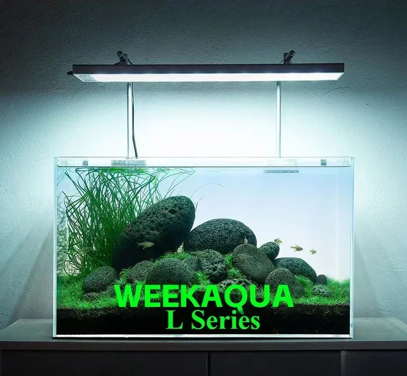 WEEK AQUA L Series APP Control Dimmer & Timer RRB+UVA Aquarium Lighting Planted Led Light