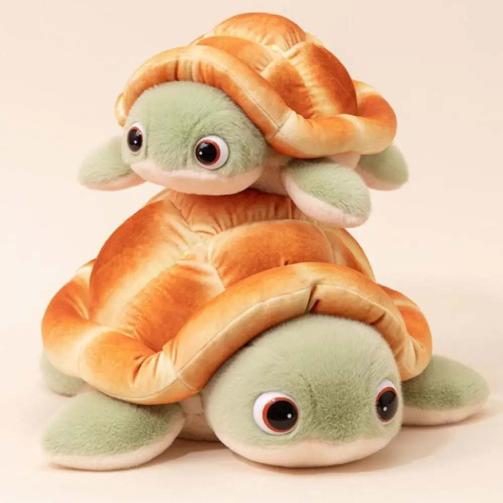 

Marine Animal Bread turtle Plush Toy Stuffed Fluffy Sea Turtle Stuffed Doll Collection Soft Animal Sea Turtle Pillow Home Decor
