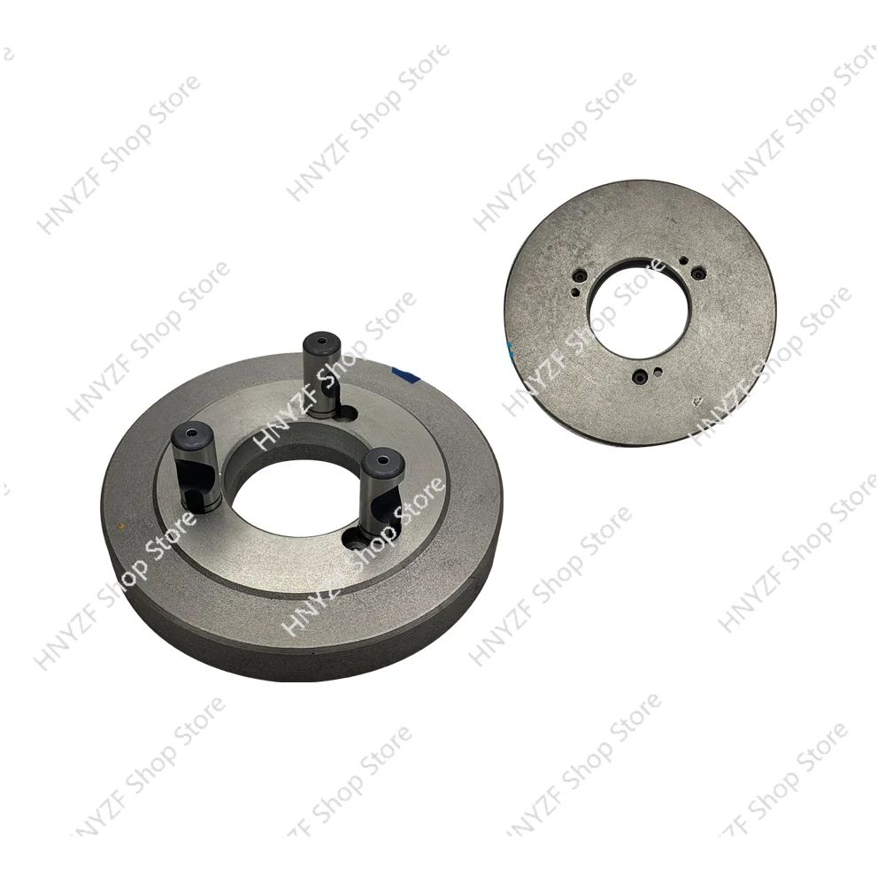 D Type D4-160 D4-200 Lathe Spindle Flange Chuck Connecting Plate Transition Plate Pull Rod Screw Three Jaw Chuck Connecting