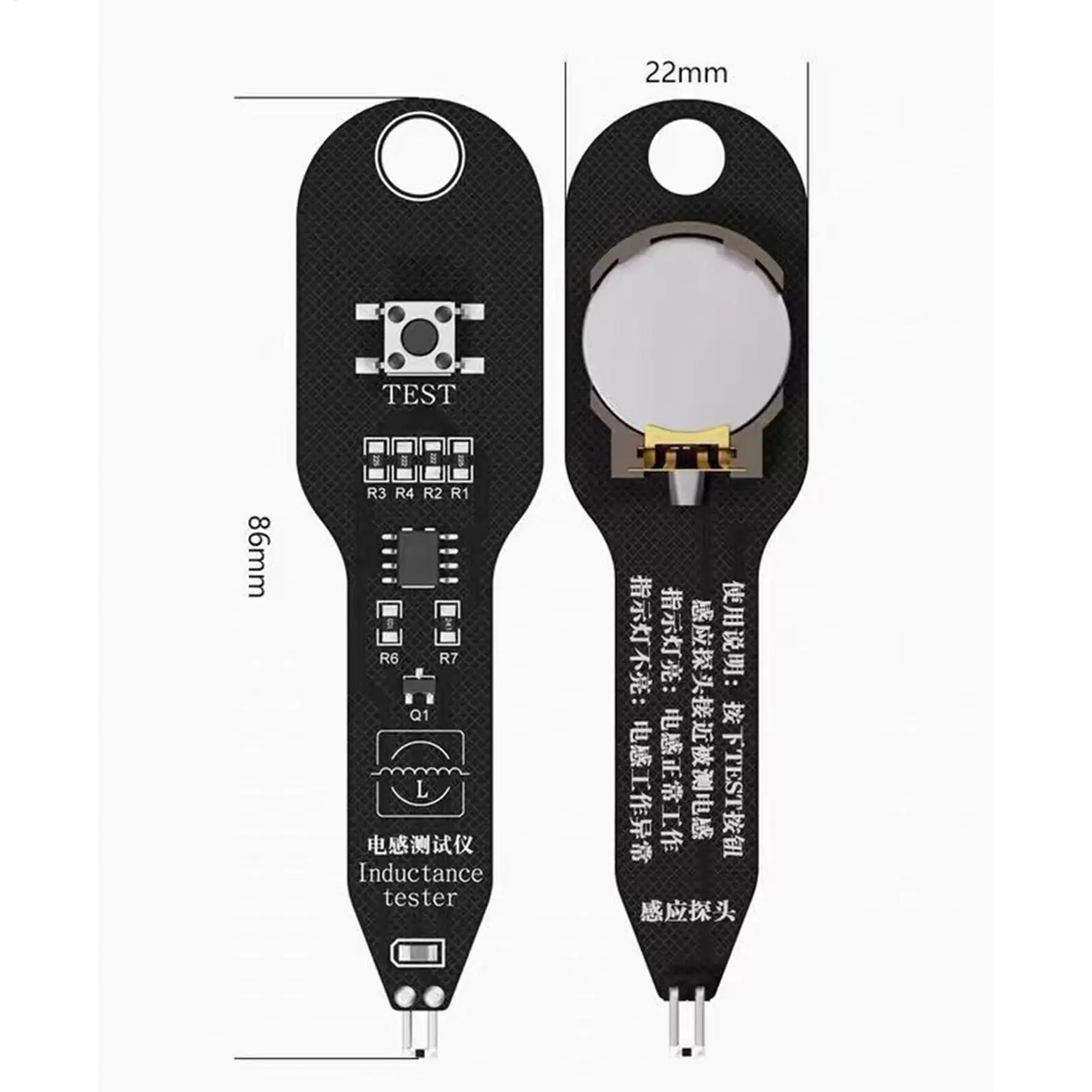 電子マザーボードコイルテスターマザーボード診断ツールクイック故障チェック電話用のプロフェッショナル診断装置も