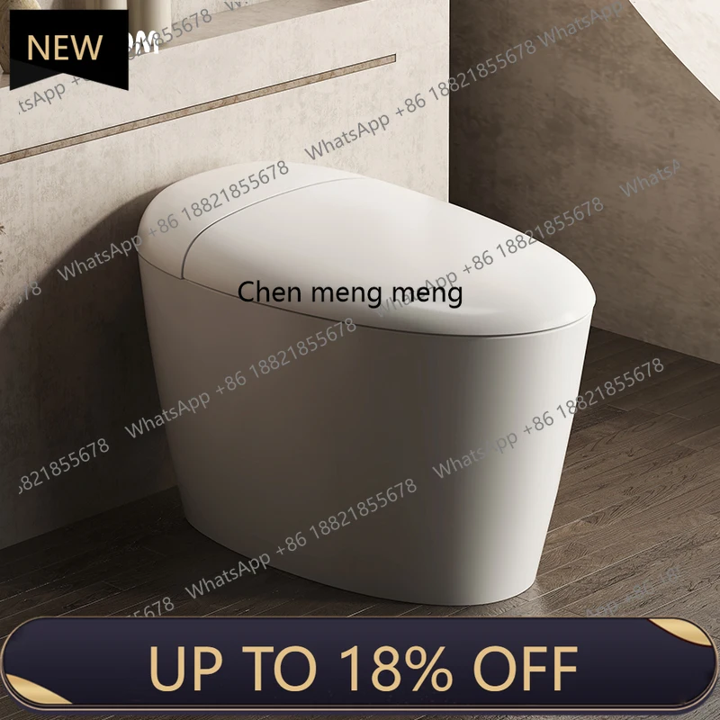 

Z189 The new toilet household does not require power supply, no water pressure limit, siphon toilet round toilet
