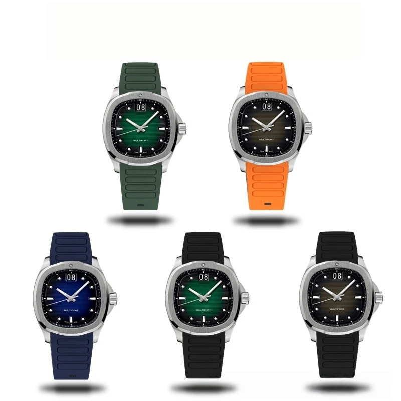 Ajuste para Mido Original correa de reloj de goma curvada 22mm para hombres reemplazo para la serie M049.526.17/11