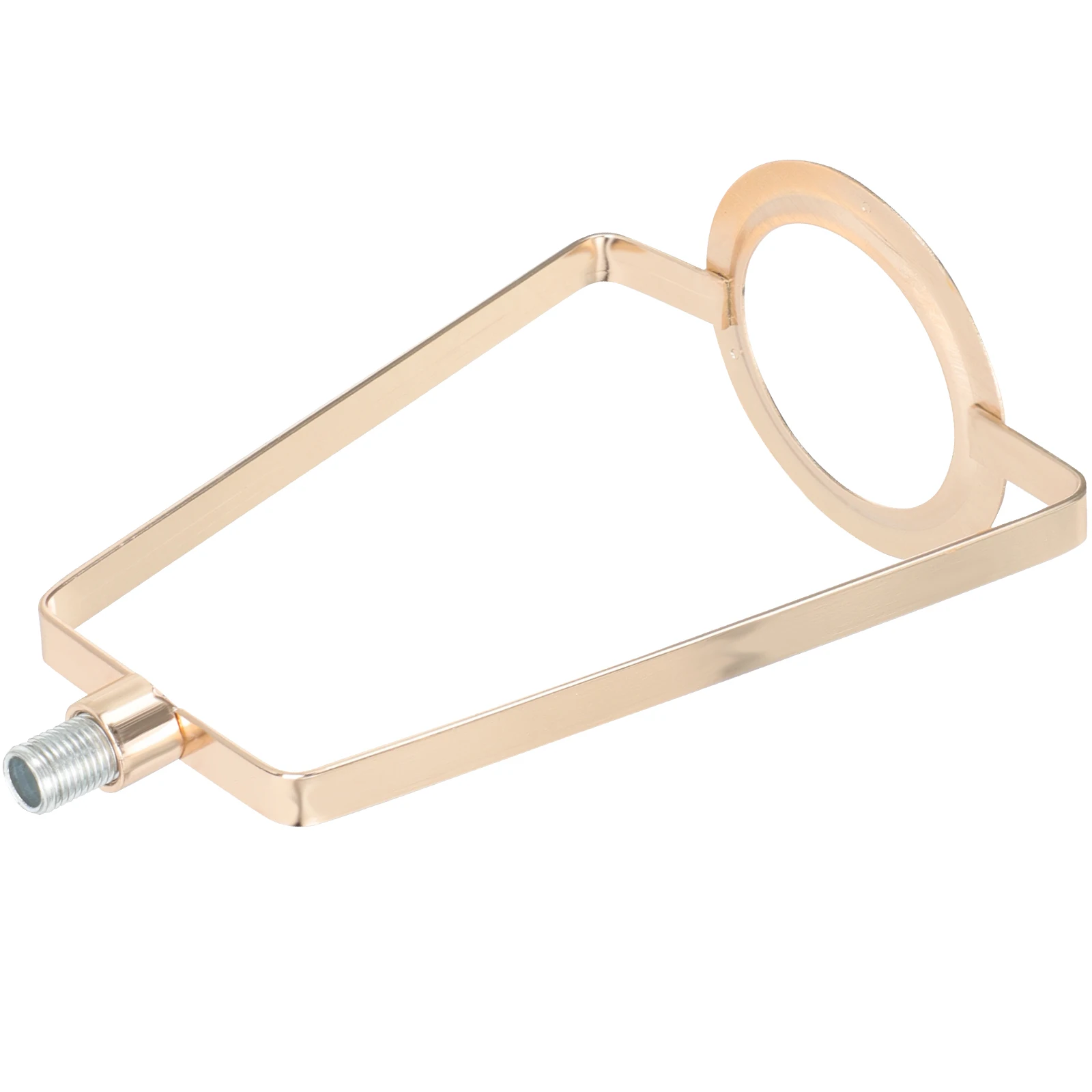 

Lamp Shade Bracket Holder Replacement Parts Hardware Lampshade Adapter Harp Holders Golden Saddle Simple Installation DIY Lamp