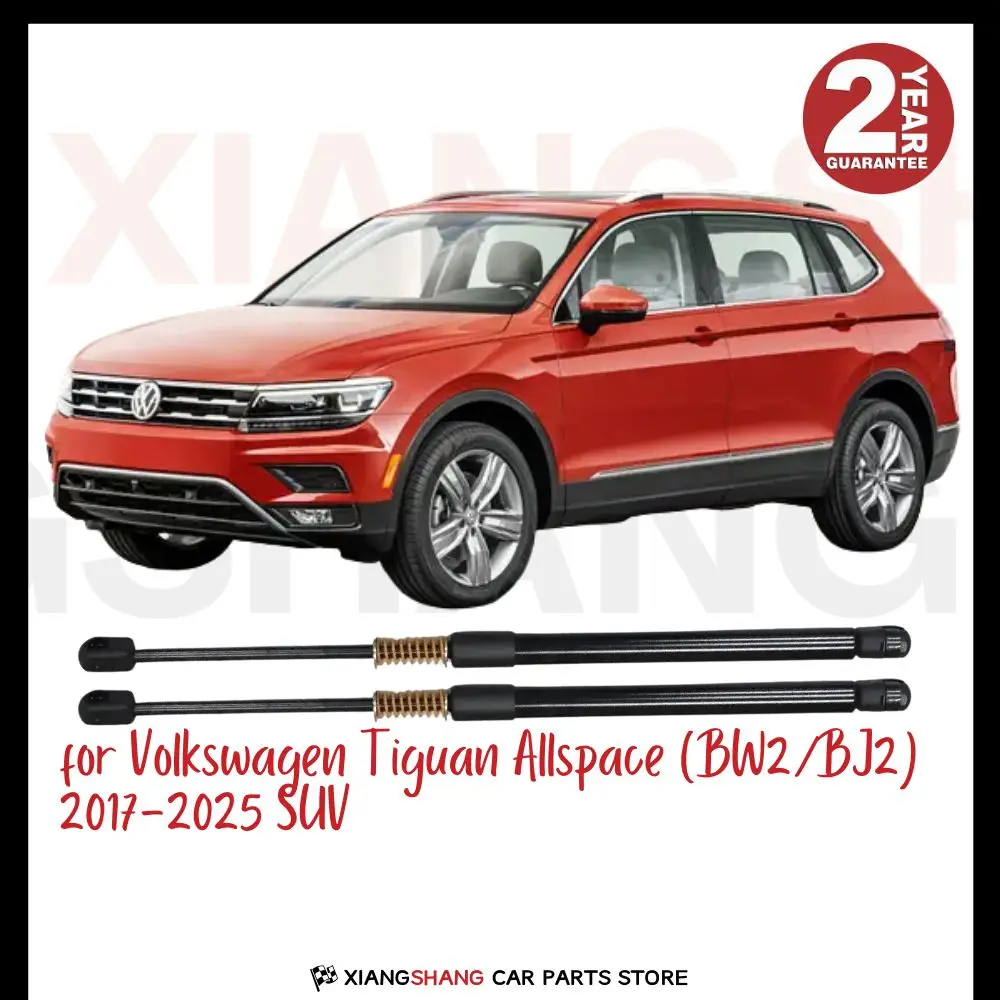 

2pcs Rear Tailgate Damper for Volkswagen Tiguan Allspace (BW2/BJ2) 2017-2025 SUV WITH SPRING Trunk Boot Gas Charged Gas Struts