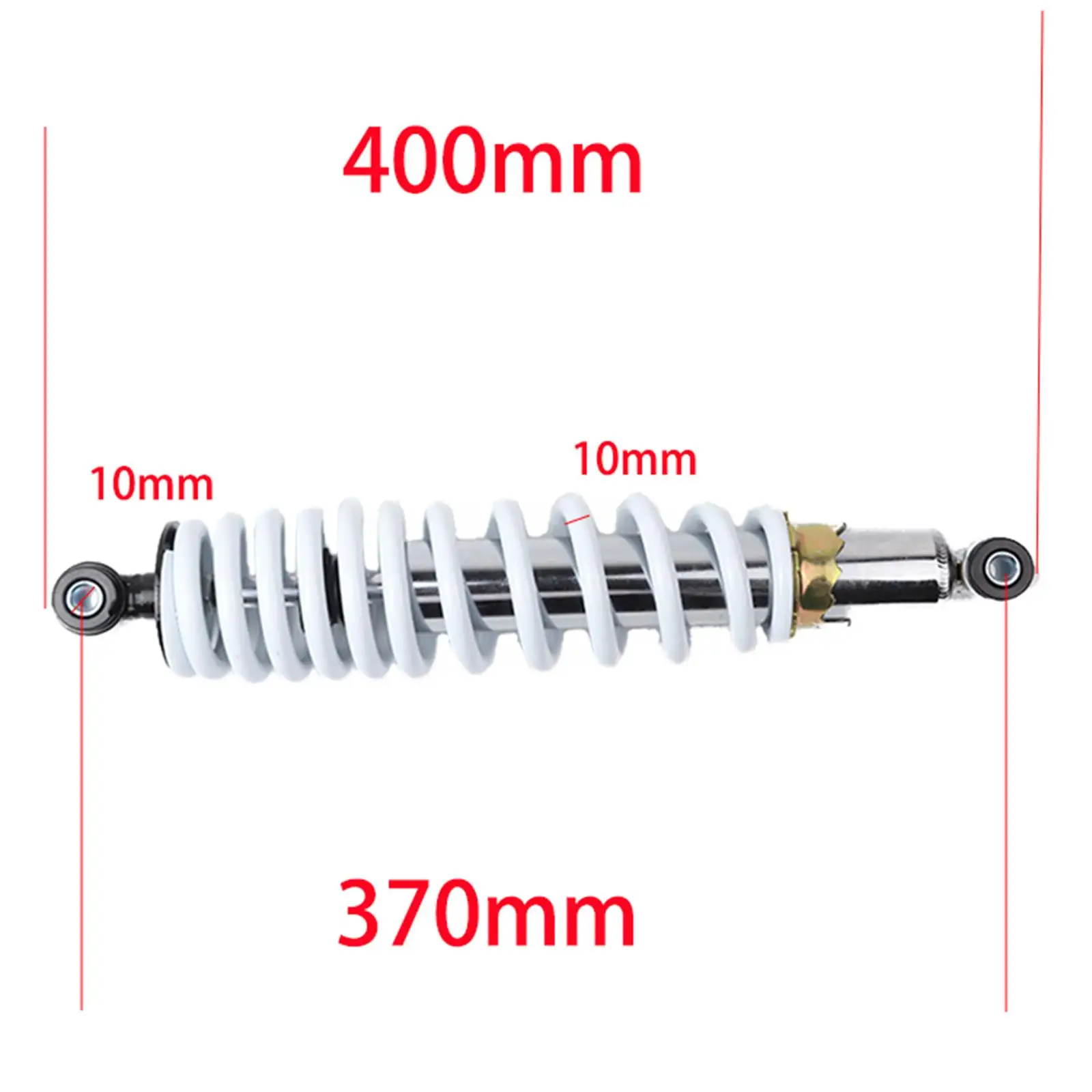 

Universal Fit Rear Air Shock Absorber Premium Material for Motorbike Sport Bikes ATV UTV Moped Scooter