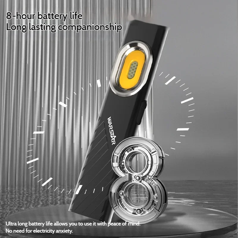 Ultra Bright Waterproof T7 LED Flashlight Rechargeable Long Distance Outdoor Mini Portable Strong Light Torch Work Gift