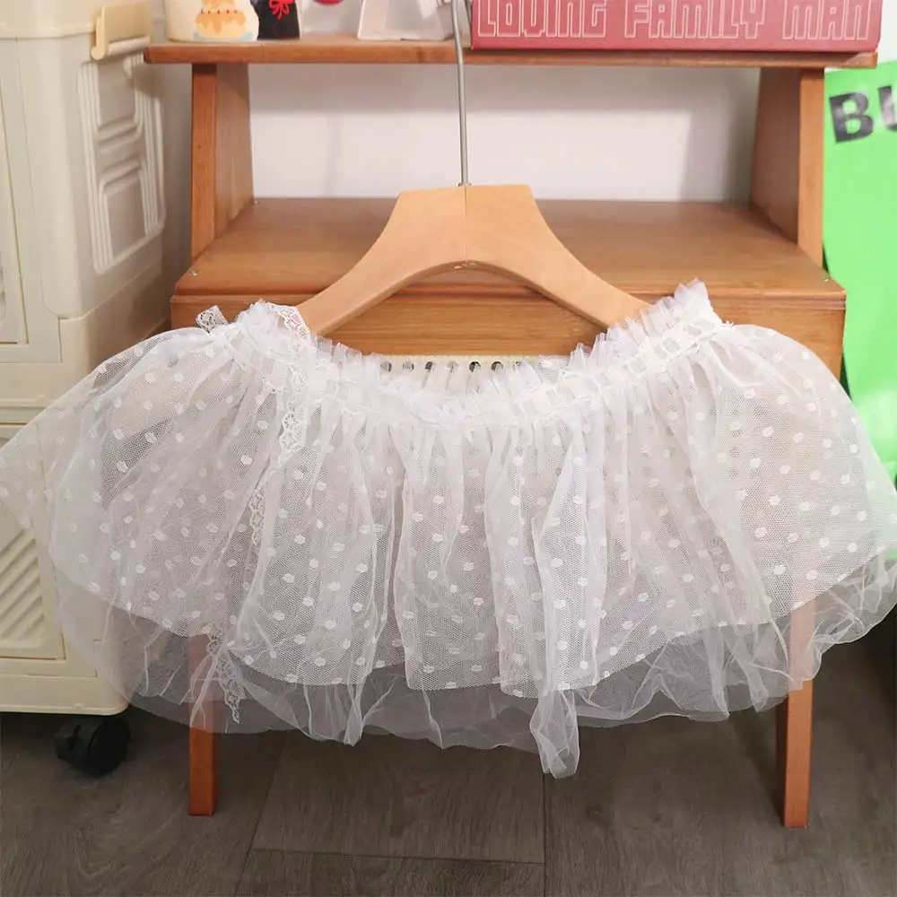 أنيقة Y2k الدانتيل تنورة صغيرة لوليتا الكورية نمط الشاش تنورة قصيرة الدانتيل متابعة تكدرت حافة تنورة فتاة