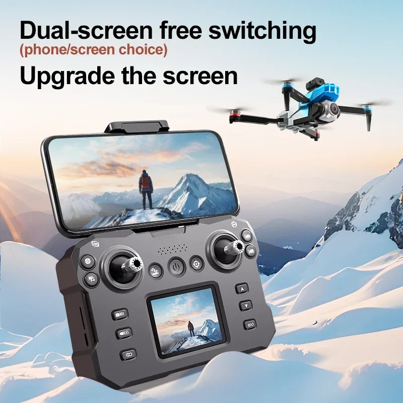 K16 MAX หน้าจอควบคุมรุ่น Drone 8K Professional HD กล้องหลีกเลี่ยงอุปสรรคแบบพับได้ RC Quadcopter เฮลิคอปเตอร์ของเล่นของขวัญ