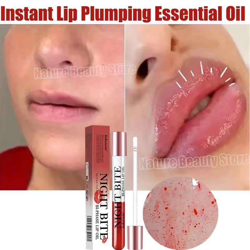 

Lip Plumper Oil Instantly Volumising Increase Lip Elasticity Long-lasting Moisturize Lip Plumper Gloss Sexy Beauty Makeup