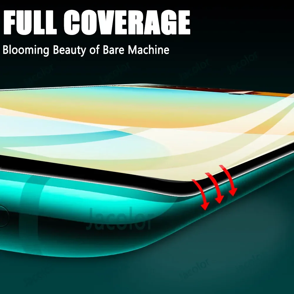 4 個スクリーンゲルプロテクターサムスンギャラクシー S24 Fe S24 + S23 ウルトラ S22 S21 Fe 安全ヒドロゲルフィルム S24Fe S 24 非強化ガラス