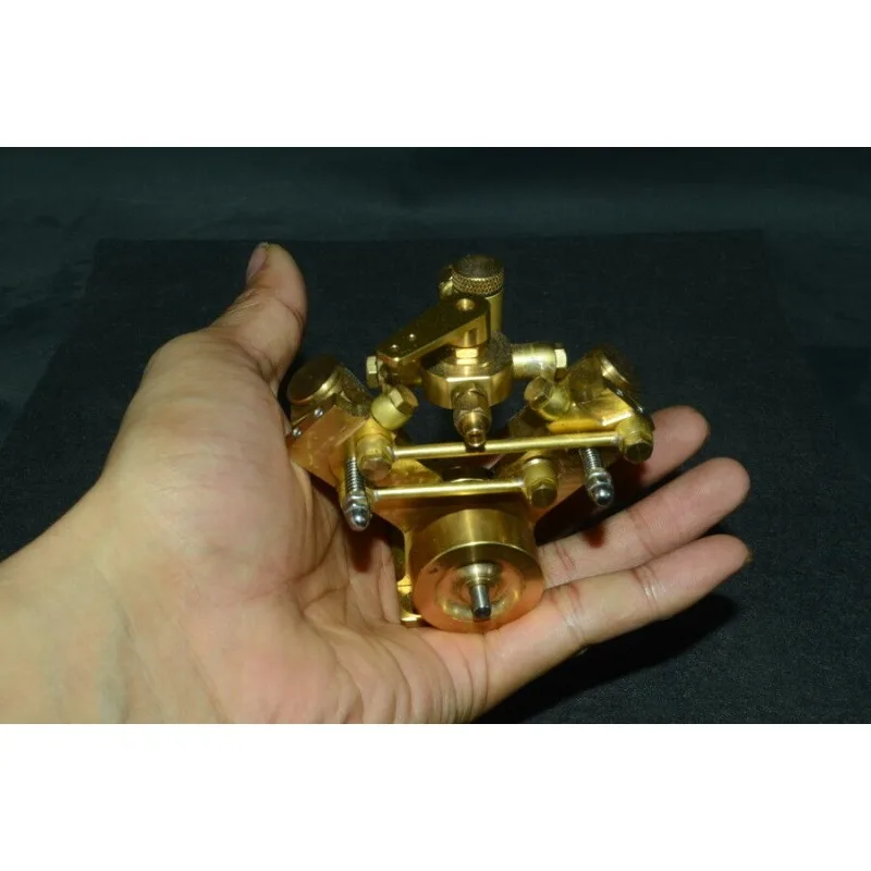 Fully Upgraded M2B Oscillating Twin-Cylinder Steam Engine Model - Brass Construction - For 600-900mm Boats