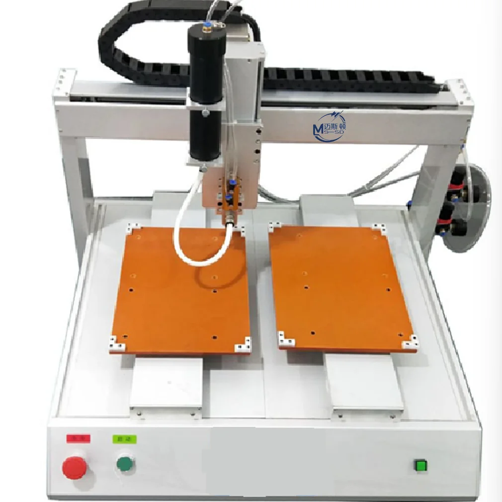 High Efficiency Dual-Track Dual-Station Dual-Platform Dispensing Machine Core Motor Engine Bearing Alternating Work 300ml 1 Year