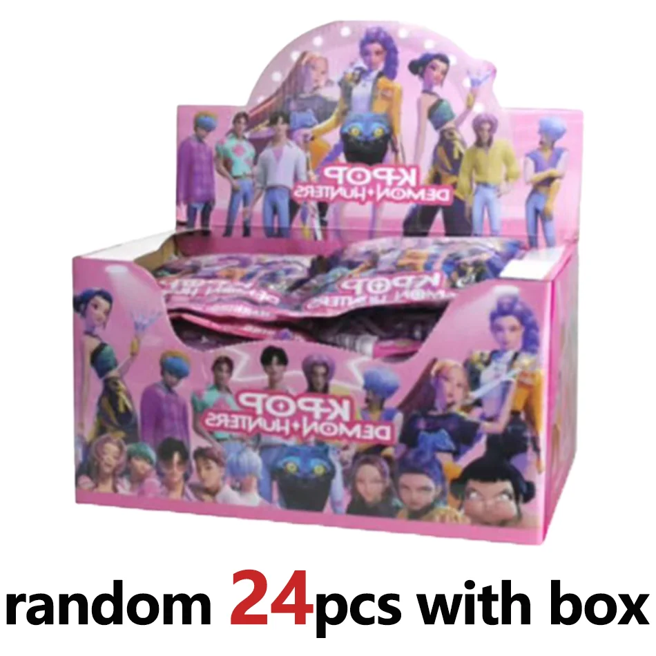 핫 애니메이션 케이팝 데빌 헌터 박스 분해 재미 블라인드 백 소형 피규어 주변 모델 데스크탑 블라인드 박스 장식 선물