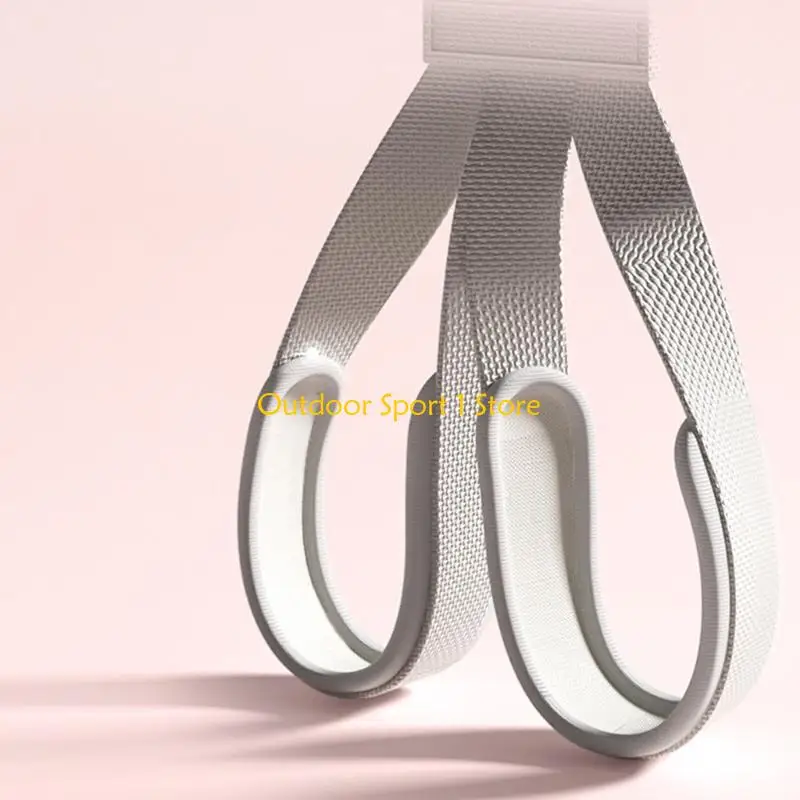 

A0KA Pedal Resistance Band with Handle Elastic Bands Affordable Training Tool For Home Training And Muscle Toning