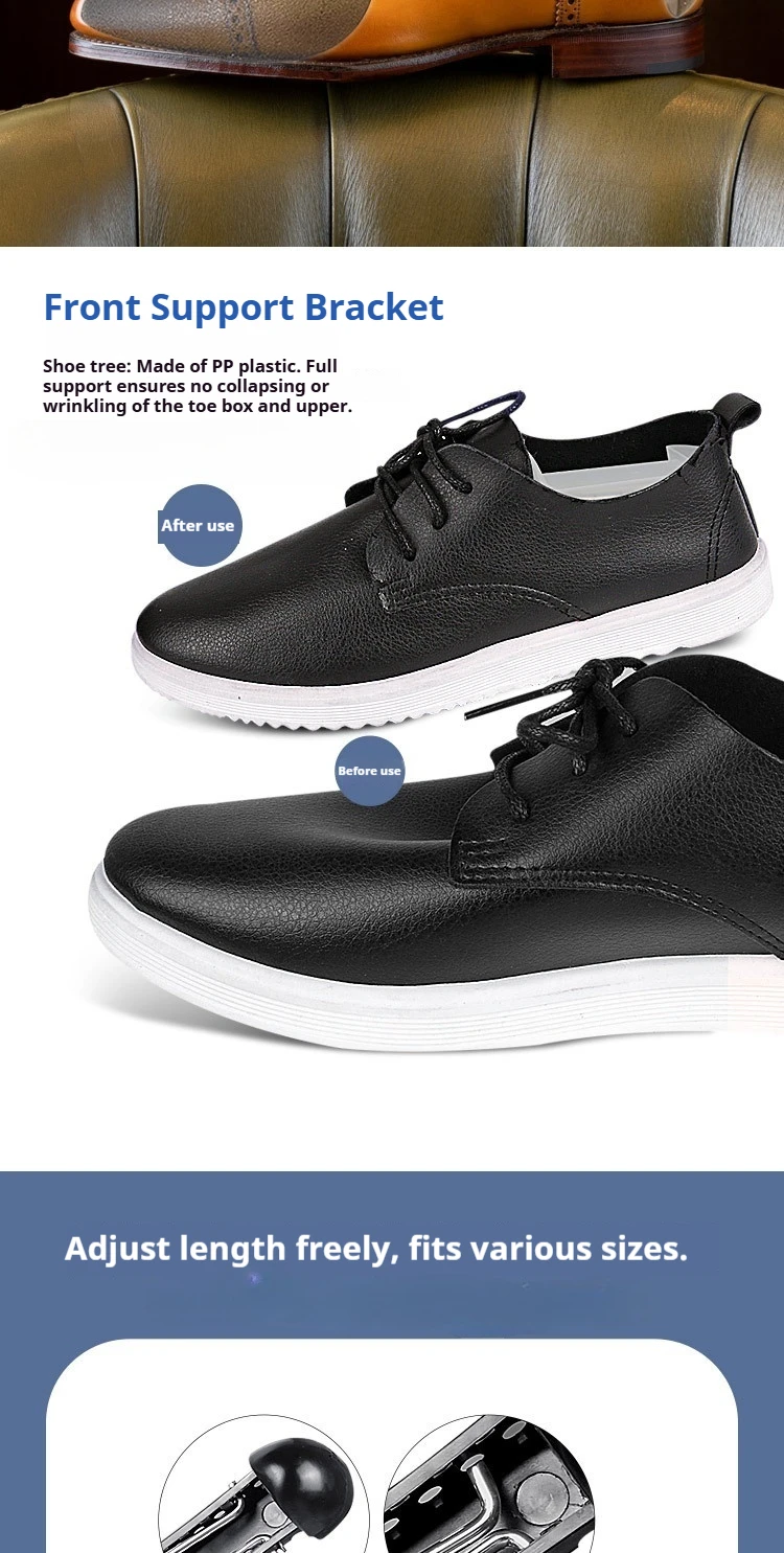 Anti-Falten-Schuhspanner, skalierbar, verstellbar, aus Kunststoff, formgebende Schuhstrecker für Anti-Deformations-Innenstütze, Unisex – Detail 4