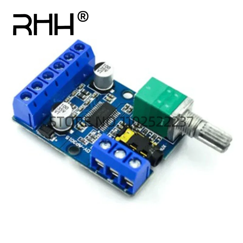 DY-AP3015 DC 8-24V 30Wx2 Class D Dual Channel High Power Stereo Digital Amplifier Board with Adjustable Volume Potentiometer