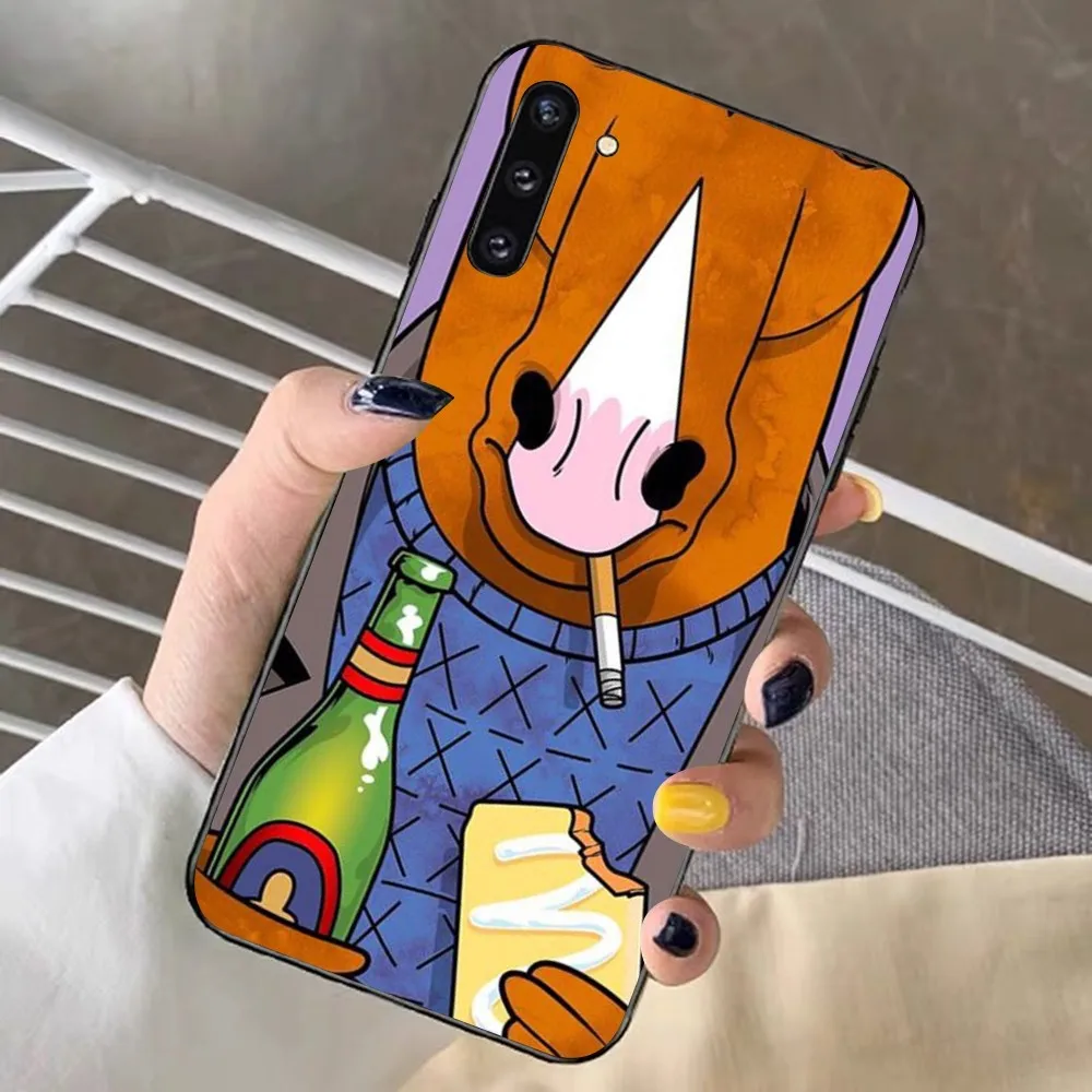 Cartoon B-BoJack Phone Case For Samsung Note 8 9 10 20 pro plus lite M 10 11 20 30 21 31 51 A 21 22 42 02 03