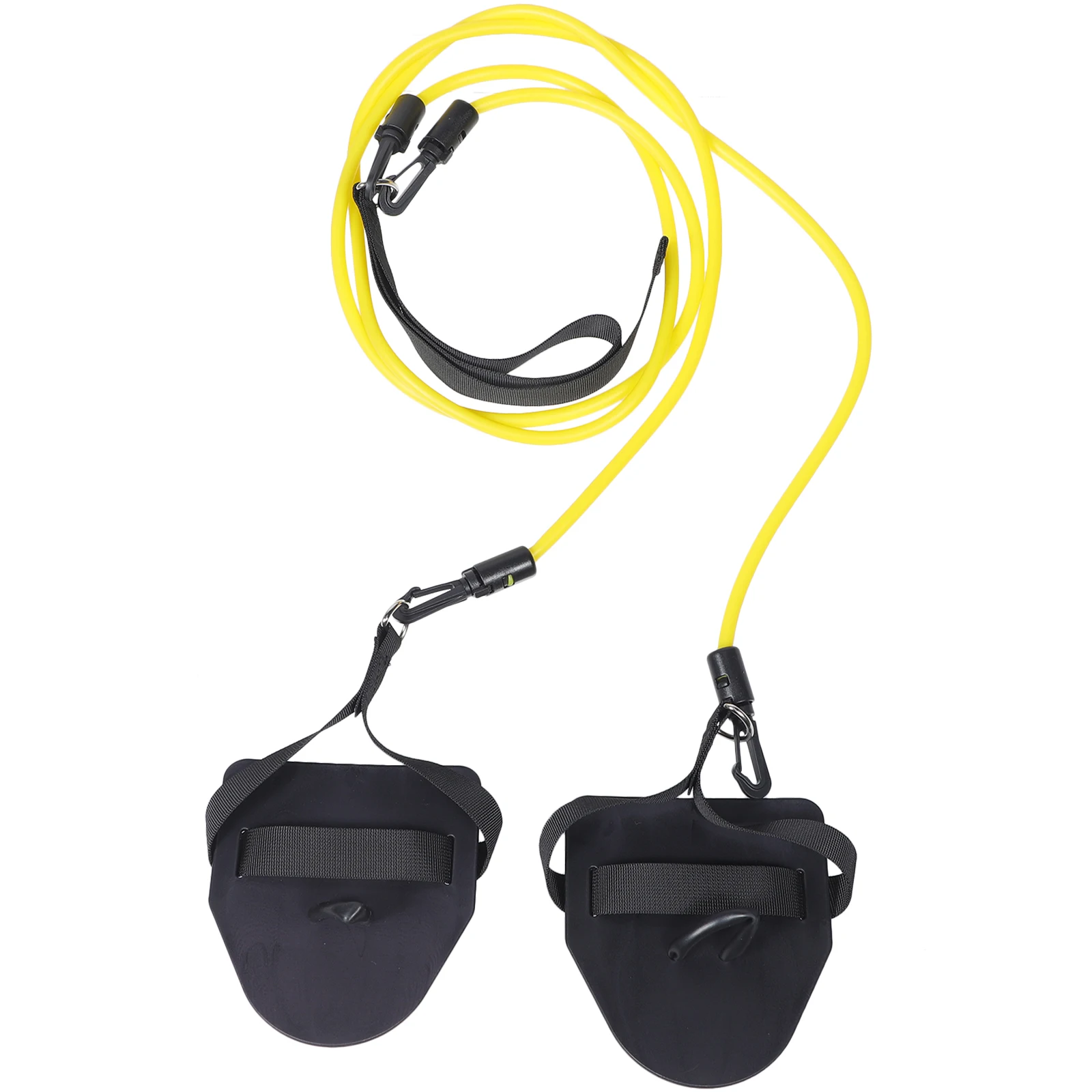 

1pcs Adjustable Resistance Swimming Swimming Gear Training Belt Bungee Cord Yellow Fitness Equipment For Adults