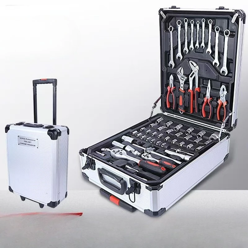 187-Piece Set 399PC Auto Repair Combination Set Tool Professional Auto Maintenance Car Sleeve Car Repair Set