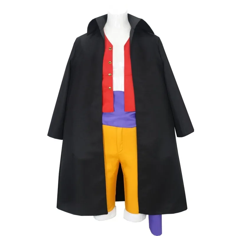Pirata Wang Lufei stesso abbigliamento Lufei Cos abbigliamento cappello di paglia Cosplay completo per adulti e bambini