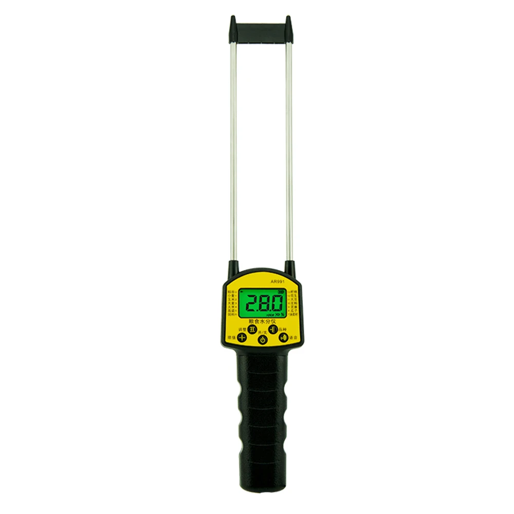 Digital Moisture Meter Cereal Moisture Meter AR991 Smart Sensor For Use In Corn Wheat Rice Grains Wheat Flour Monkfish Seed