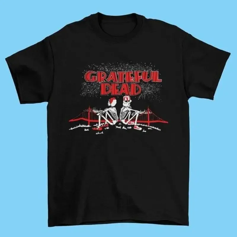 Grateful Cotton Black Unisex T Shirt Vintage