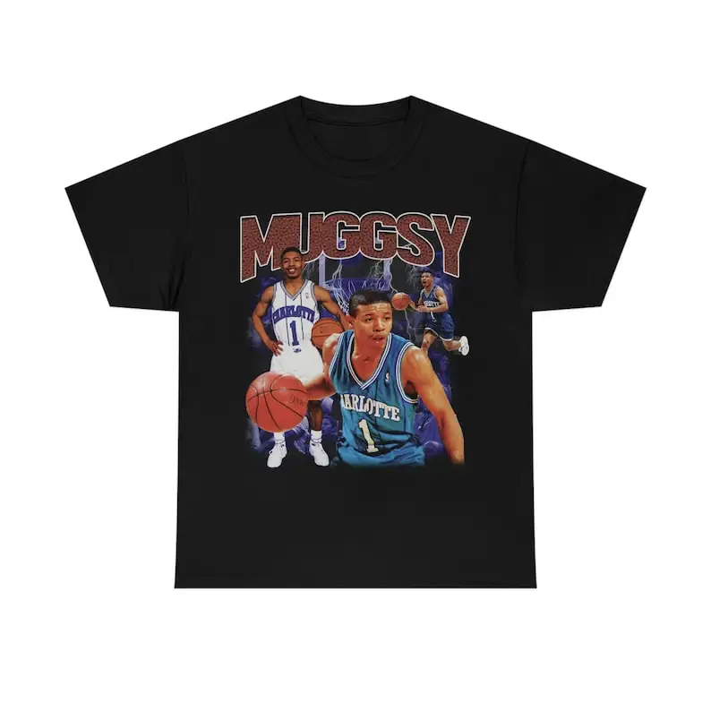 

Muggsy Bogues | Vintage Style Rap Tee