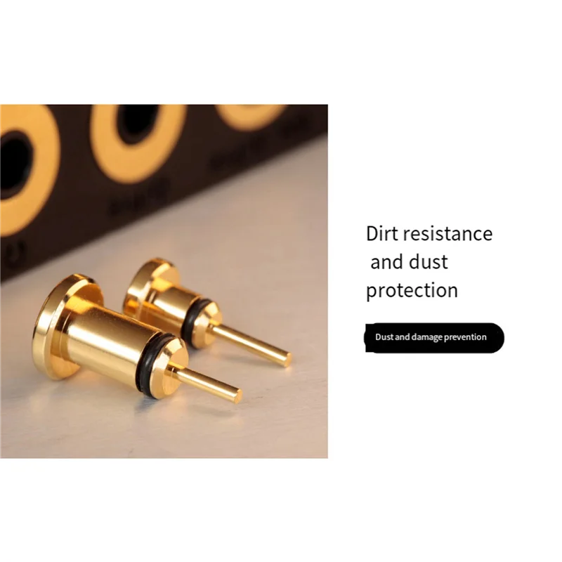 2 Stuks P35A P44A 3.5Mm En 4.4Mm Hoofdtelefoonaansluiting Stof Plug Voor Muziekspelers N7 N8II N3PRO En versterkers RU6 C9 Duurzaam