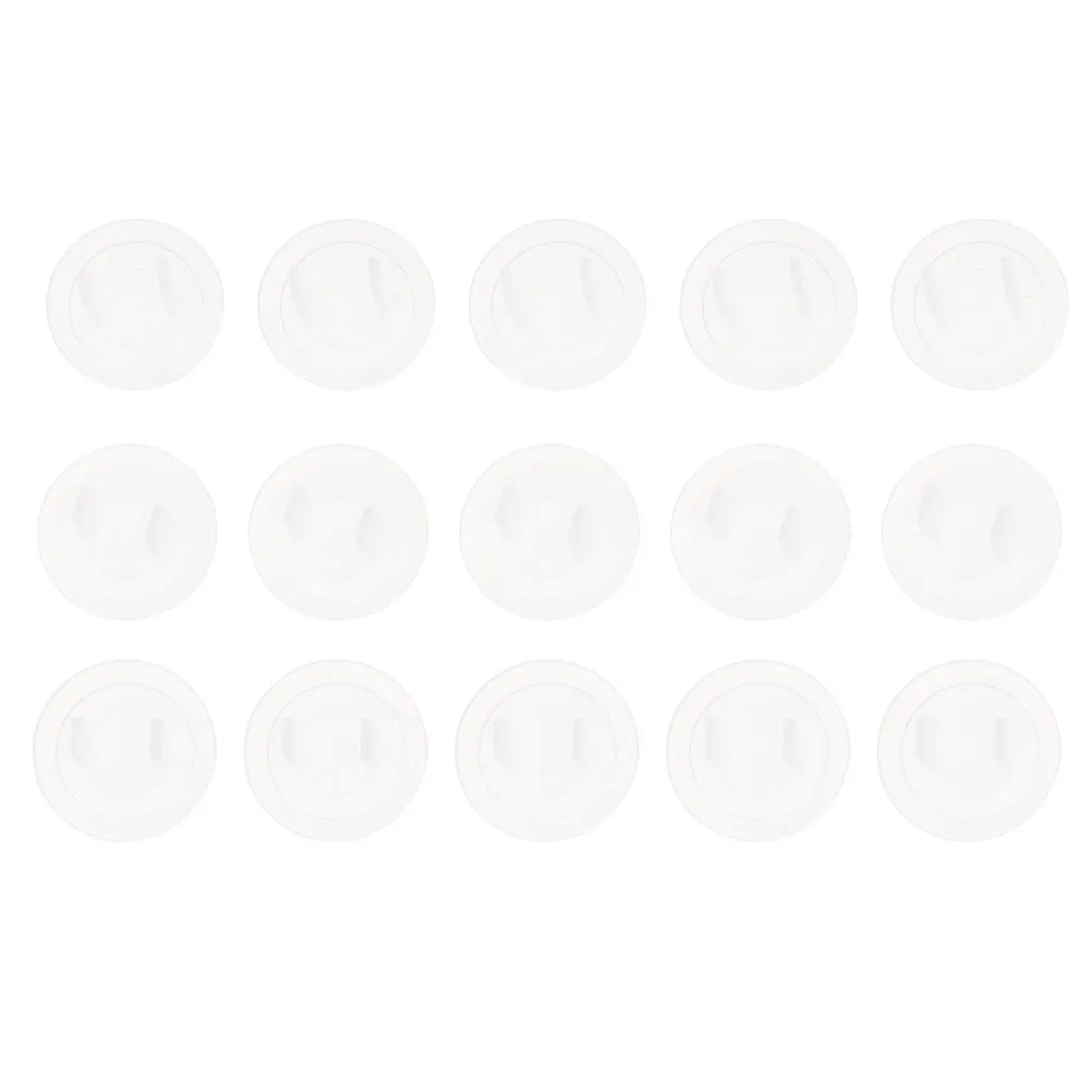 

20Pcs Transparent Safety Socket Cover Dual-Layer Childproof Design Reduces Shock Risk Perfect for Home Office Nursery Protection