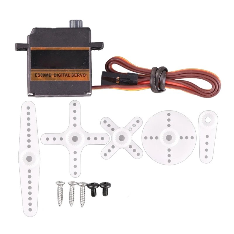 ES09MD Digital Swashplate Servo for Fixed Wing Aircraft, and Accurate Movement for Professional Hobbyists