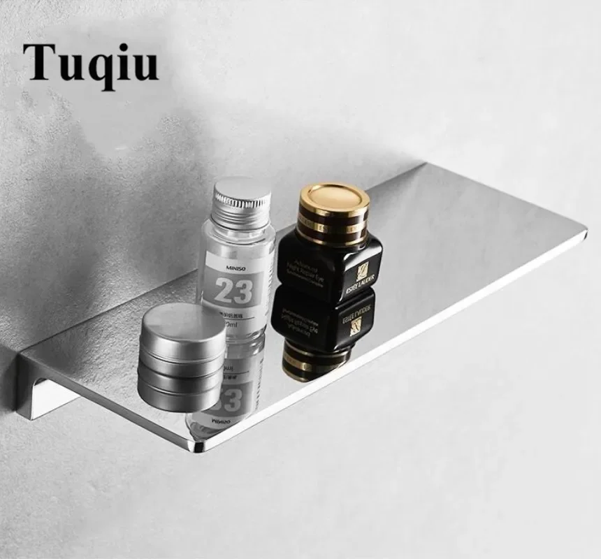 Bathroom Shelves Holder Chrome Solid Brass Soap Basket Bath Shower Shelf Rack Bathroom Accessories Drill Chrome