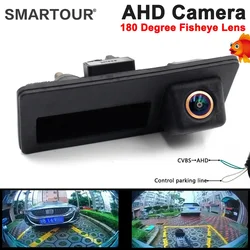 Smartour HD Starlight Night Vision MCCD Fisheye Lens Car Rear View Trunk Handle Camera For VW Passat Tiguan Golf Jetta Sharan
