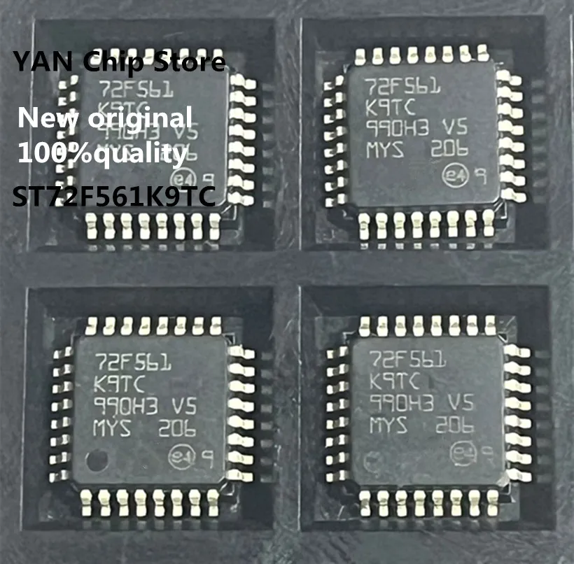 5PCS/LOT 100% new ST72F561K9TC ST72F561 72F561 QFP  Chipset