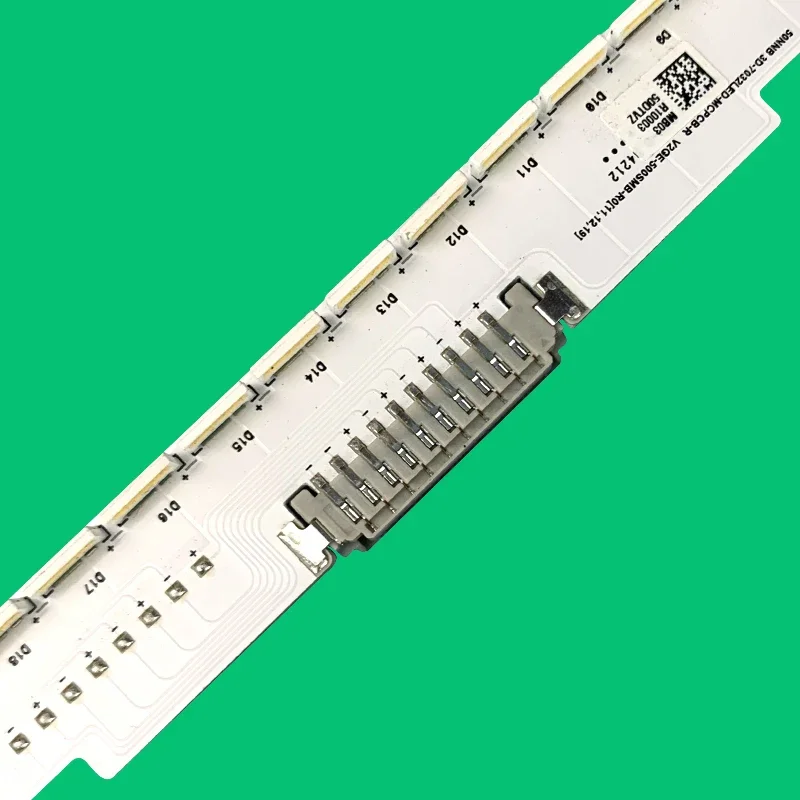 Bande de rétroéclairage LED 76LED pour Samsung UA50ES5500, UN50ES6420, R76, nouveau kit, 2 pièces