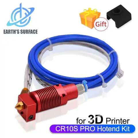 3D 프린터 부품 Ender3 CR10S Pro 핫엔드 키트 0.4mm 노즐 히터 서미스터 압출 조립된 압출기 (CR10S Pro V2 Plus 용)