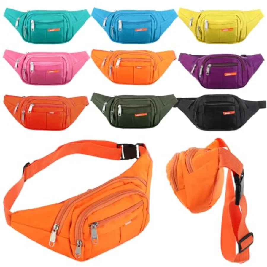 

Набор из 9 поясных сумок для женщин и мужчин: водонепроницаемые, регулируемые, для бега, путешествий, походов и активного отдыха