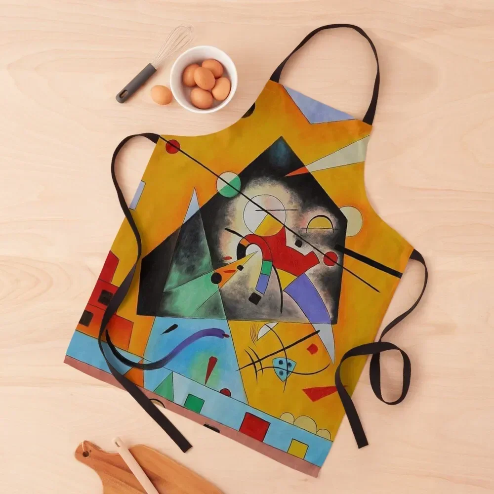 

KANDINSKY HD - Quiet Harmony 1924 Apron Useful Things For Kitchen cleanings kitchen clothes Men'ss Apron