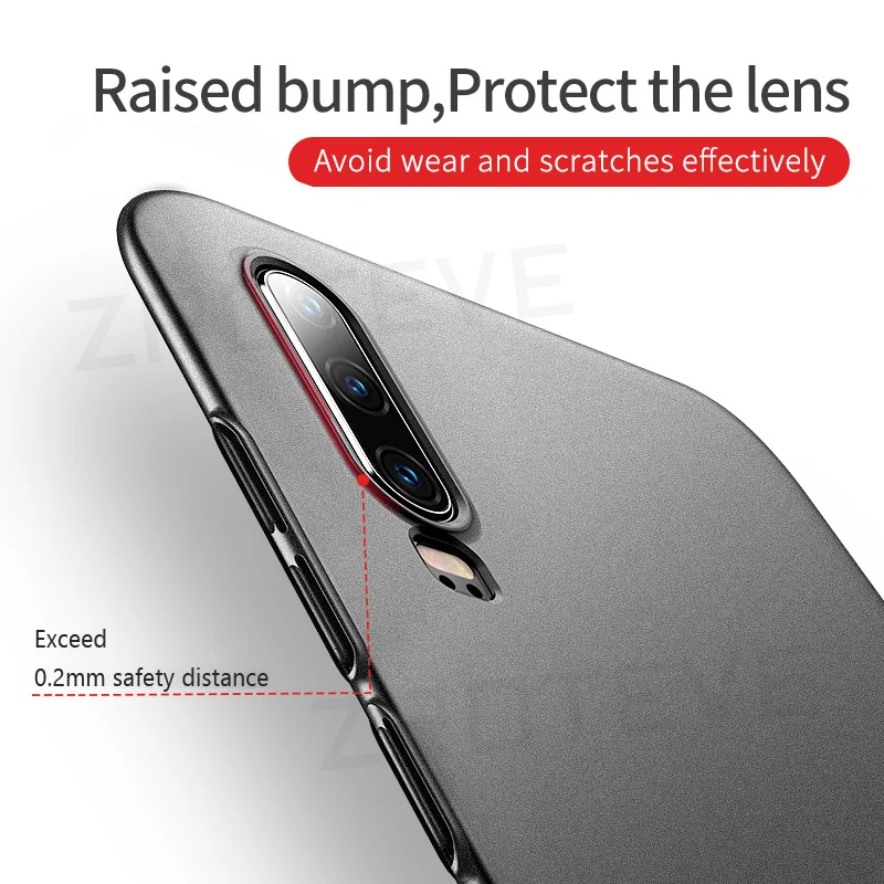 P30 Case ZROTEVE Ultra Thin Hard PC Matte Cover For Huawei P30 Pro P20 Lite P40 Plus P 30 40 P30Pro P30Lite P20Pro P40Pro Cases