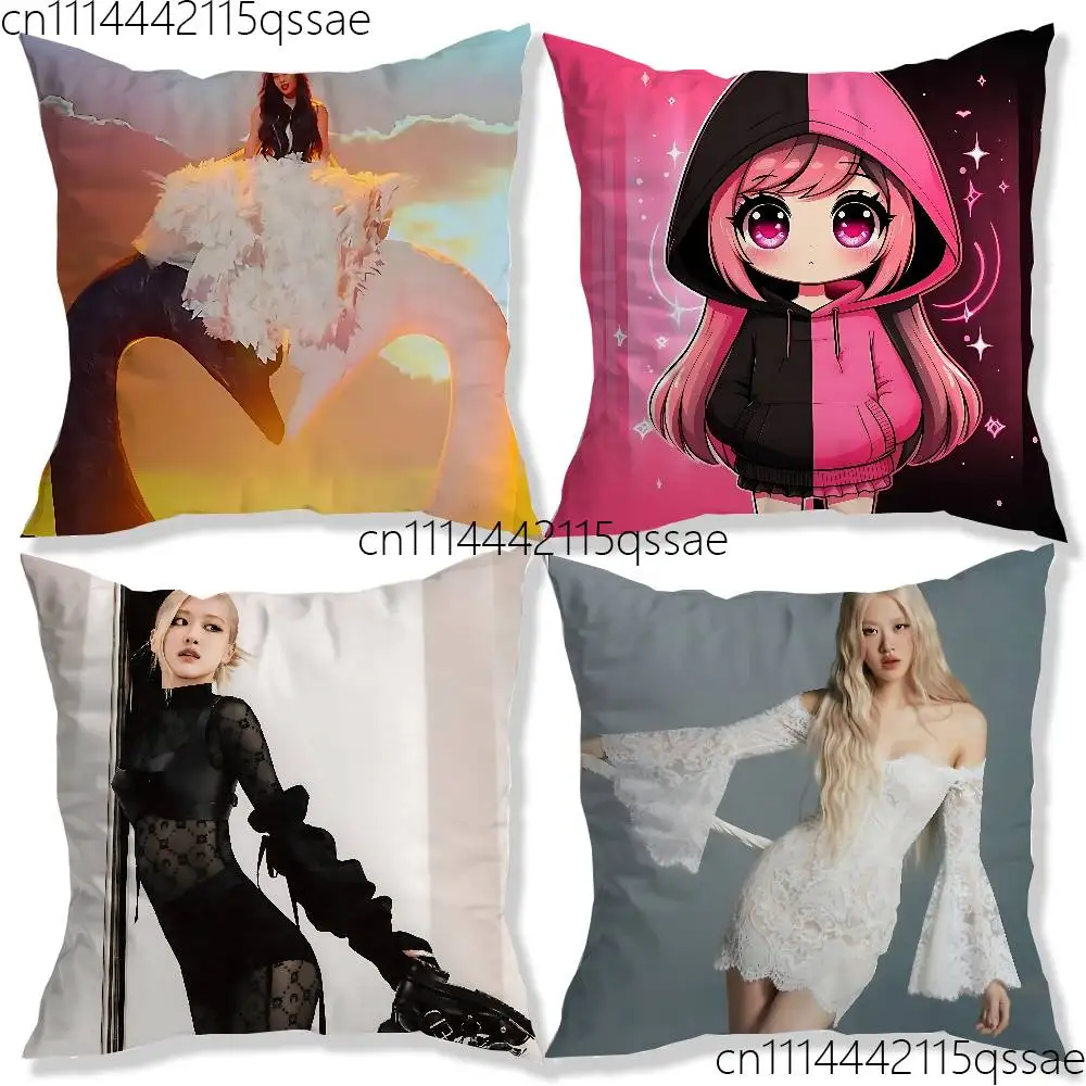 B-Born B-Blinks Pink Pillow case Printed Polyester Throw Pillow Cover Decorative Sofa Cushion Pillowslip Home Decor