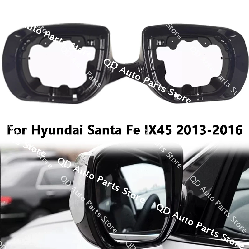 Car Accessories Rearview Mirror Frame Side Rear View Mirrors Cover For Hyundai Santa Fe IX45 2013 2014 2015 2016 2017