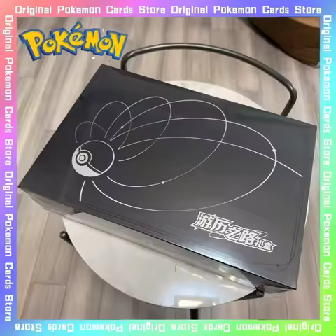 100%Original Pokemon Scarlet &amp; Violet Third Anniversary Journey Gift Box Trading Cards PTCG Simplified Chinese Collectible Gifts