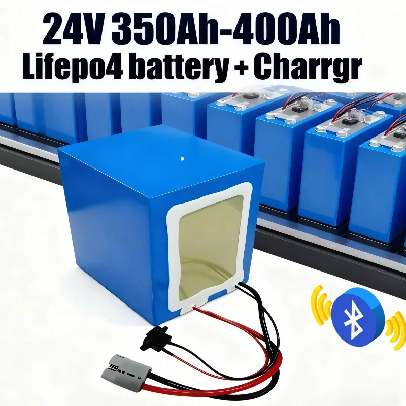 

24 В 350 Ач-400 Ач Lifepo4 Off-Grid Солнечная батарея Морская батарея глубокого цикла для яхт, лодок, караванов, фургонов, автофургонов, электромобилей, ИБП, накопителей энергии Sys