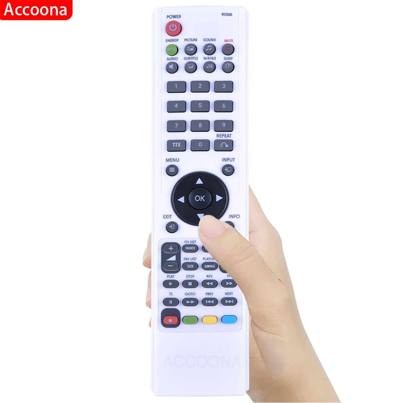 جهاز تحكم عن بعد جديد أصلي RC065 لأجهزة Blu:sens H304B22A H308BB22A H324B24A H326B22A H326B24A H326W24A تلفزيون LCD