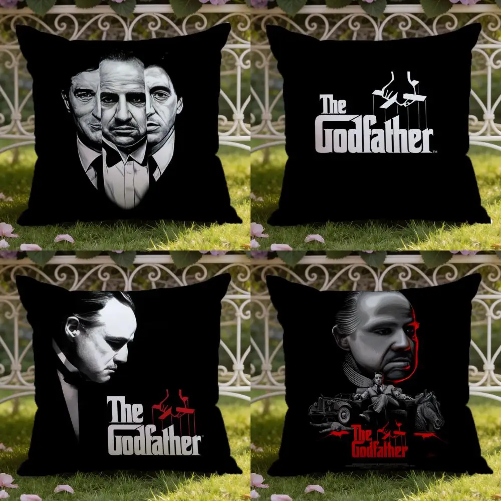 The G-Godfather Movie Cushion Cover Home & Car Dual-Scene Pillow Cover: Reversible for Premium Comfort