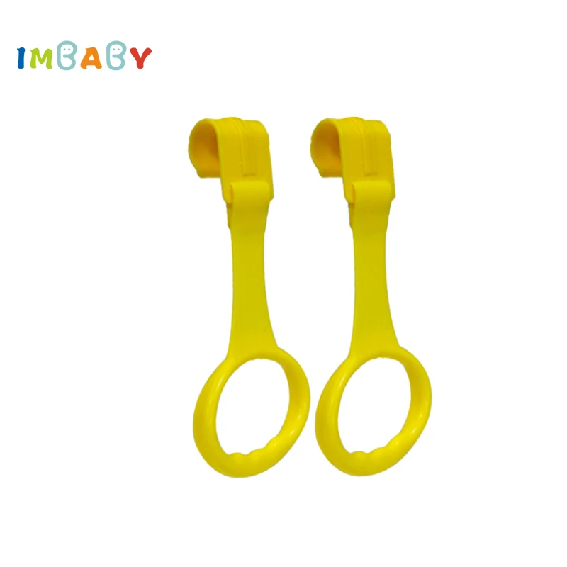 2pcs Pull Rings for Playpen Baby Crib Hooks Stroller Ring Baby Learn To Stand Hand Pull Hanging Ring Baby Cot Toddler Bed Rings