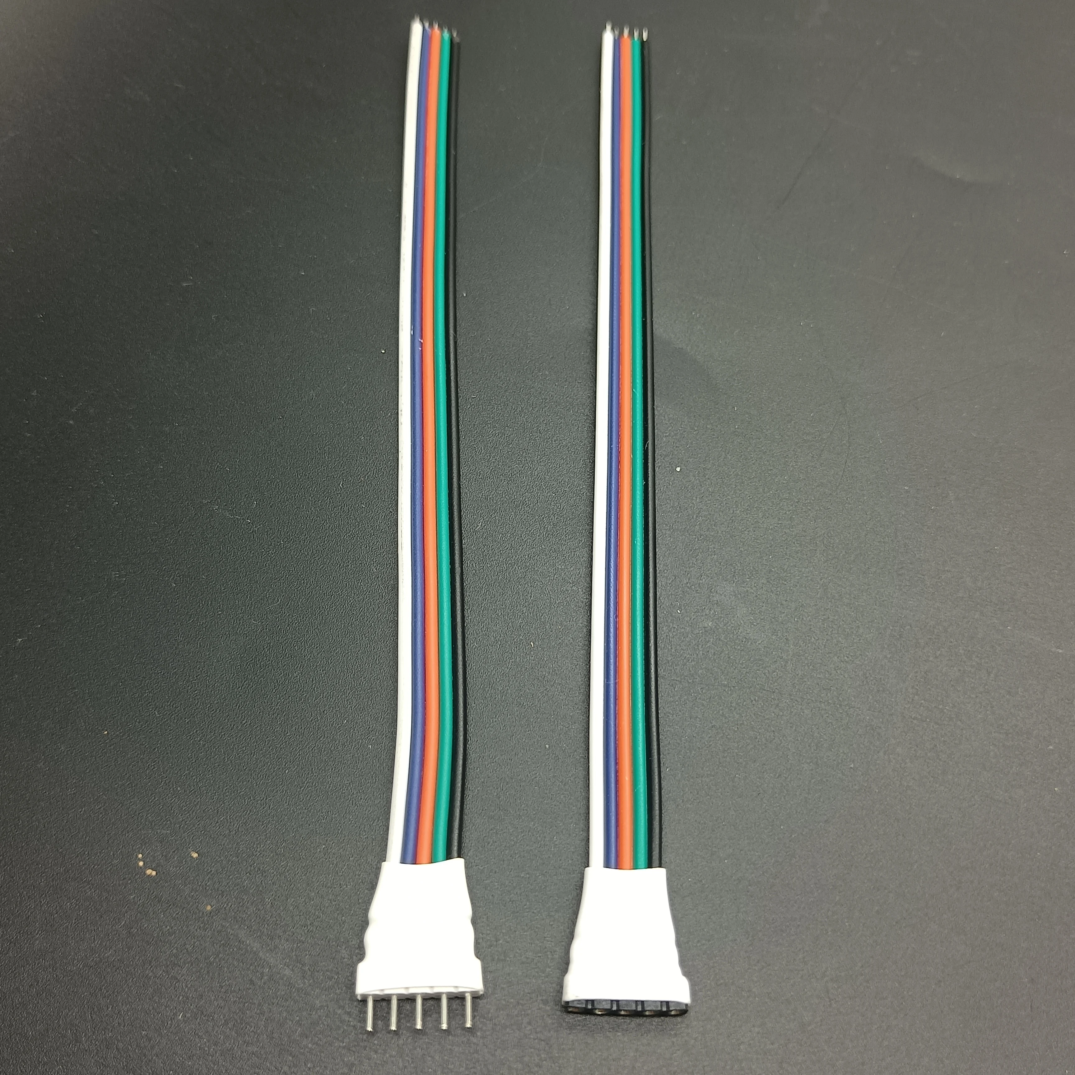 5 Pcs 4 Pin/5 Pin LED Cable Male Female Connector Adapter Wire For 5050 3528 SMD RGB RGBW led strip light RGB RGBW LED Controll