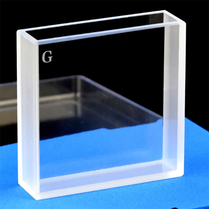 

Special glass cuvette for optical path 10mm color difference meter two-way light