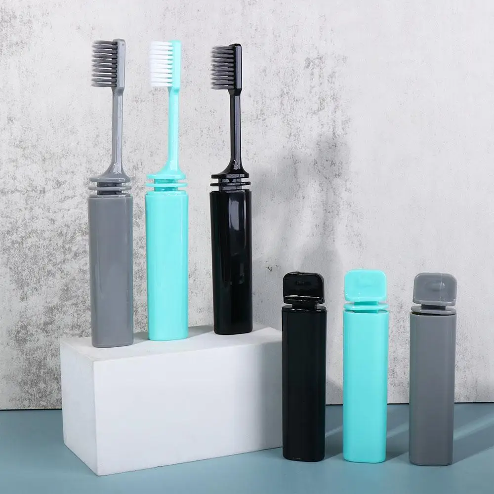 

Oral Hygiene Tool Soft Hair Toothbrush Hotel Folding Toothbrush Oral Care Brush Travel Toothbrush Bamboo Charcoal Tooth Brush